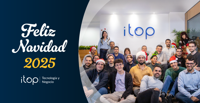 Itop les desea una Feliz Navidad y un Año Nuevo de crecimiento y éxito.