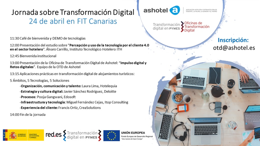 Jornada sobre Transformación digital en FIT Canarias