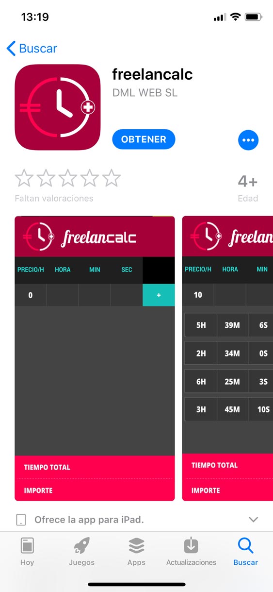 App de Freelancalc