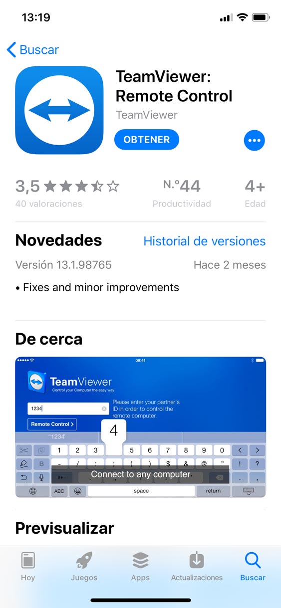 App de Team Viewer