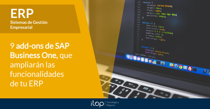 9 add-ons de SAP Business One, que ampliarán las funcionalidades de tu ERP