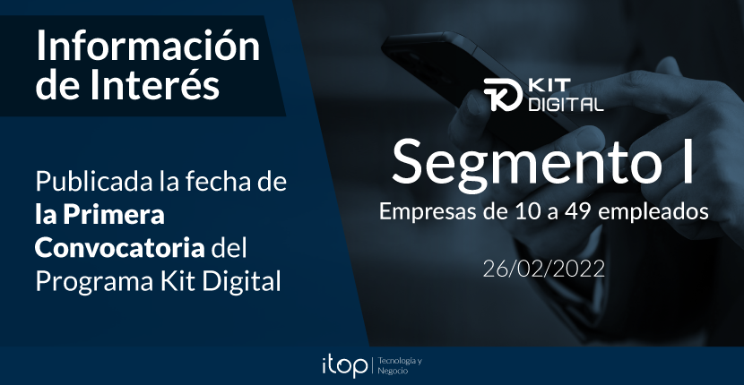 Publicada la fecha de la Primera Convocatoria del Programa Kit Digital