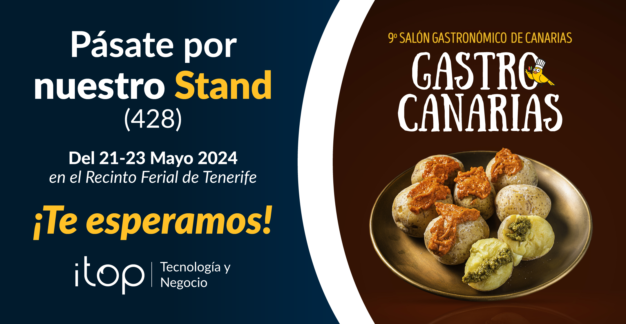 Itop presente con Stand propio en GastroCanarias 2024