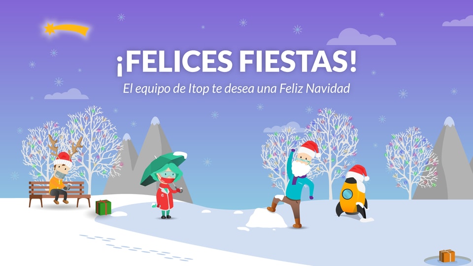 ¡El equipo Itop te desea Feliz Navidad!