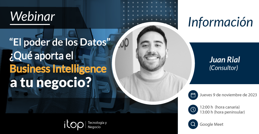 Webinar sobre Business Intelligence (BI): “El poder de los Datos”