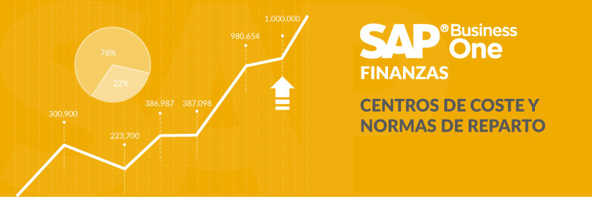 ¿Sabes cómo funcionan los centros de coste y normas de reparto en SAP Business One?