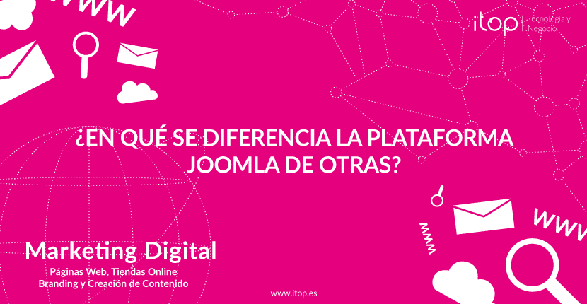 ¿En qué se diferencia la plataforma Joomla de otras?