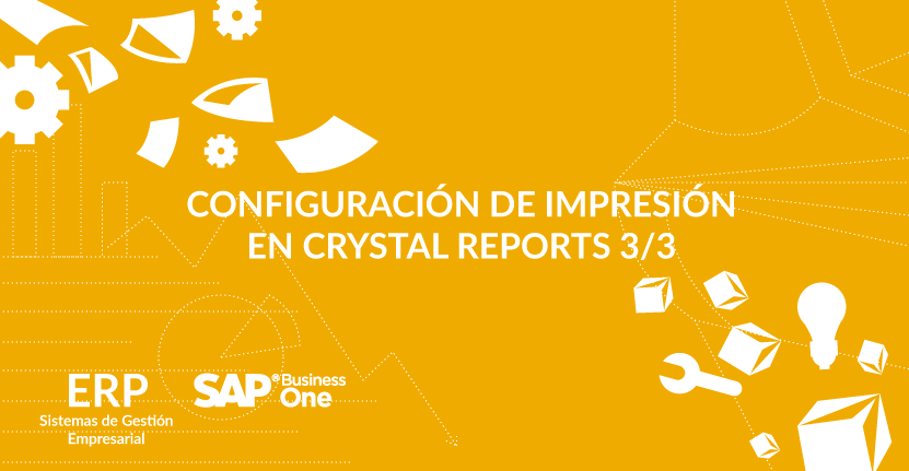 Configuración de impresión en Crystal Reports 3/3