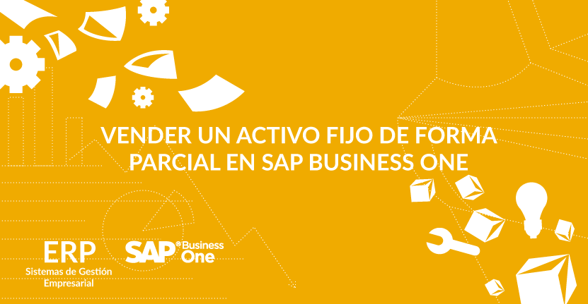 Vender un activo fijo de forma parcial en SAP Business One