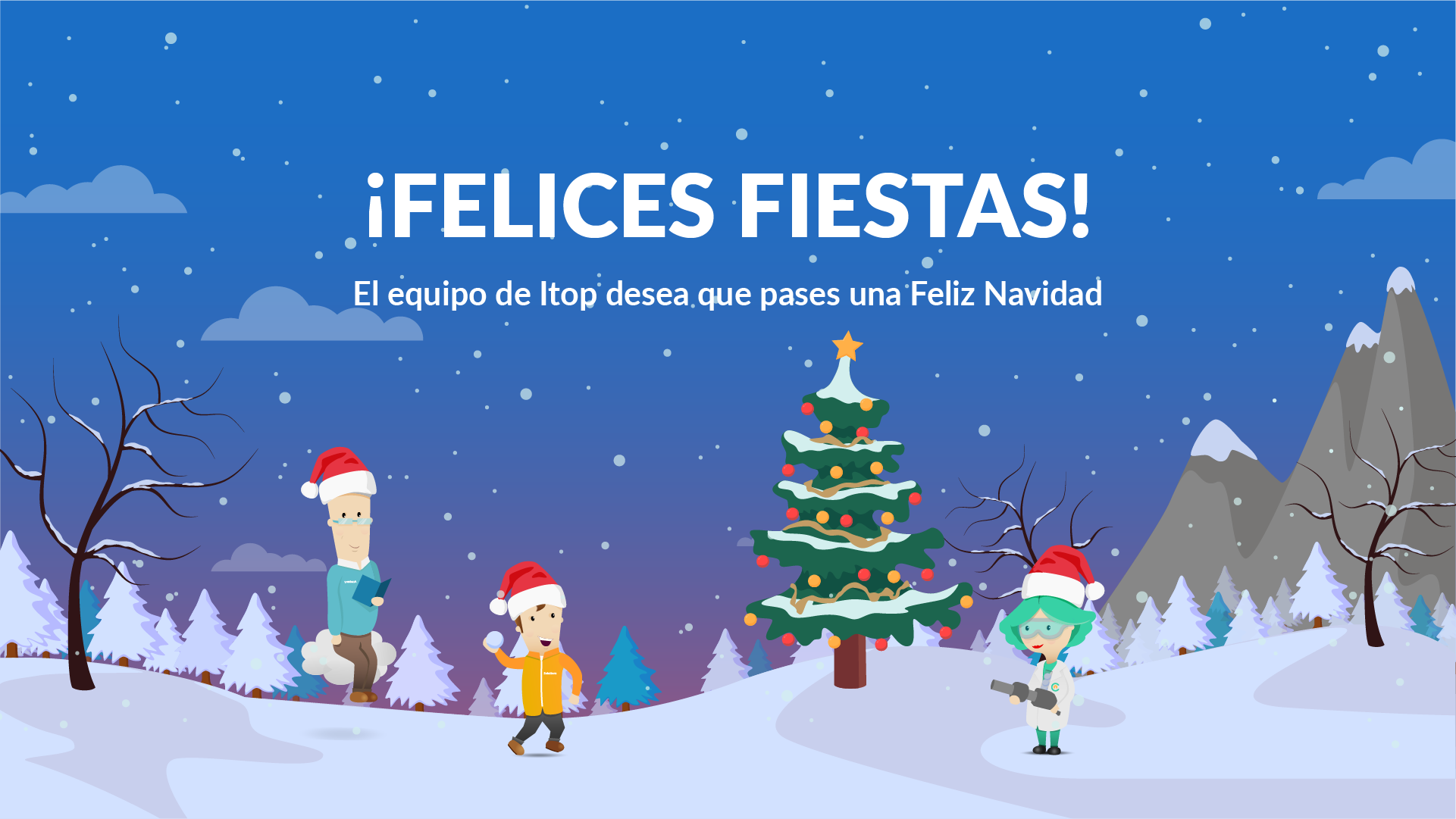 ¡Feliz Navidad y Felices Fiestas!