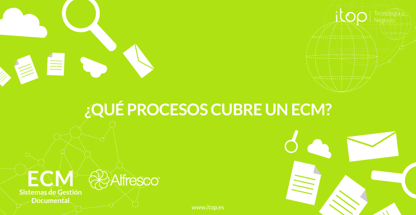 ¿Qué procesos cubre un ECM?