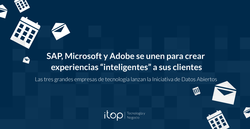 SAP, Microsoft y Adobe se unen para crear experiencias 